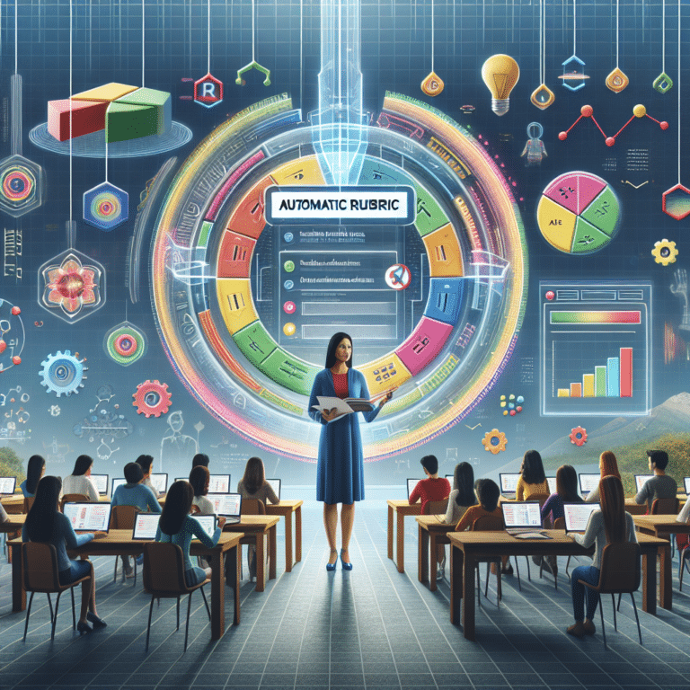 Transforming Teaching Process: Automatic Rubric Generation