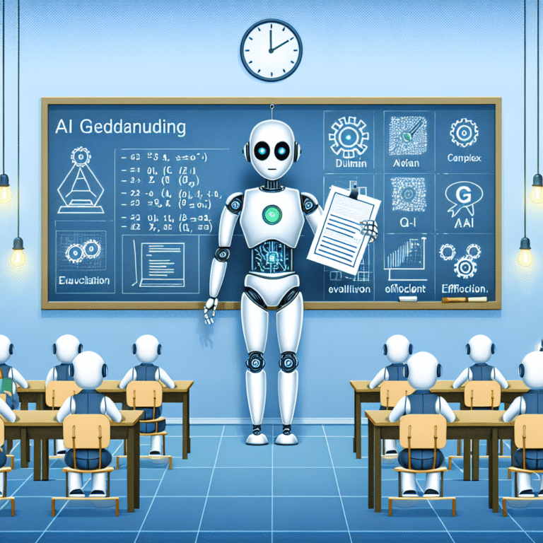 Efficient Evaluation with AI Grading Rubric Templates