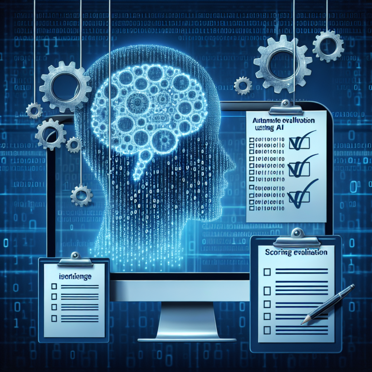 Automate Evaluation: Scoring Rubrics Using AI