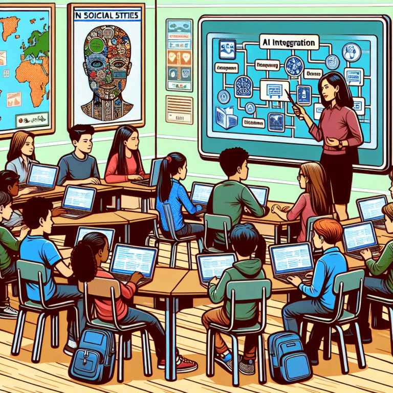 Integrating AI Activities in Social Studies Lessons